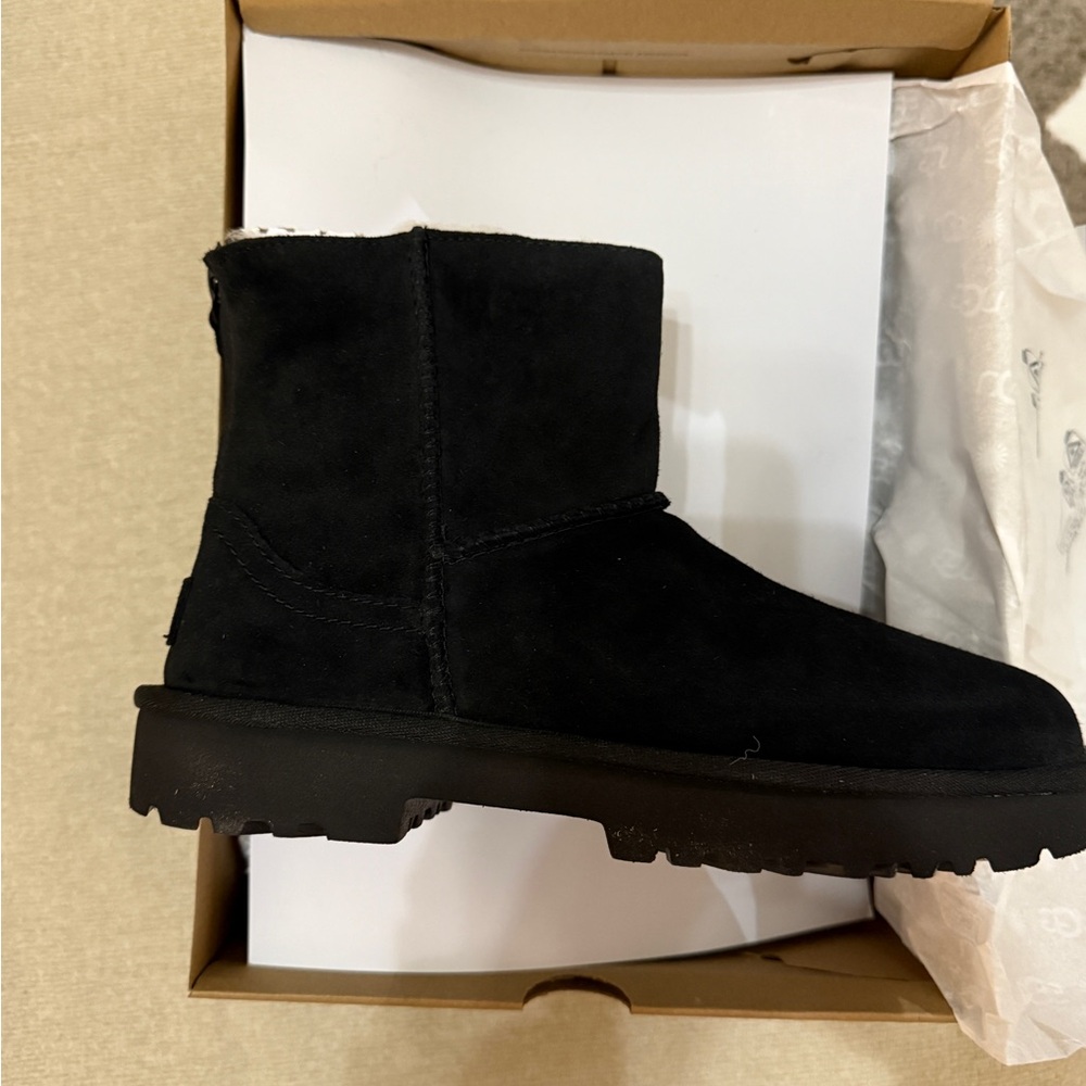 UGG Black Marais Zip Boots